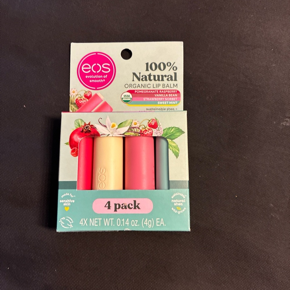 eos Organic Lip Balm Variety Pack